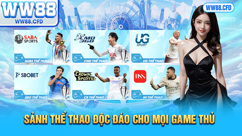 Sảnh thể thao độc đáo cho mọi game thủ